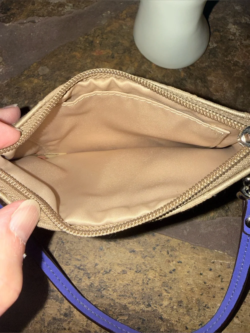 Coach Signature C Poppy Wristlet New